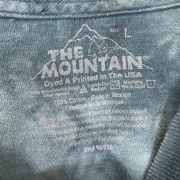 The Mountain wolf large Tie dye graphic tee - Picture 6 of 13